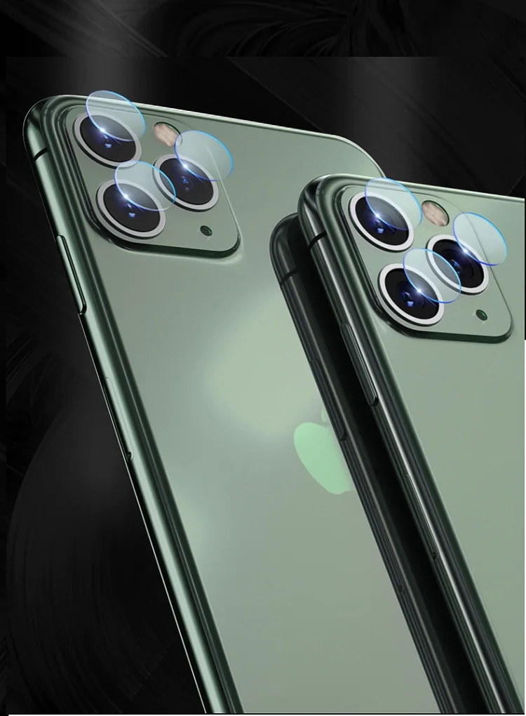 100 шт протектор объектива камеры закаленное стекло для iPhone 11 pro max твердое Защитное стекло для iPhone 11 pro max XS XR стекло камеры