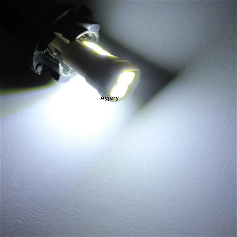 AYJERY, 50 шт в наборе 12V Керамика T10 5730 6 SMD W5W 194 168 авто интерьер настольная лампа автомобиля Клин лампочки 5730 инструмент светильник стайлинга автомобилей