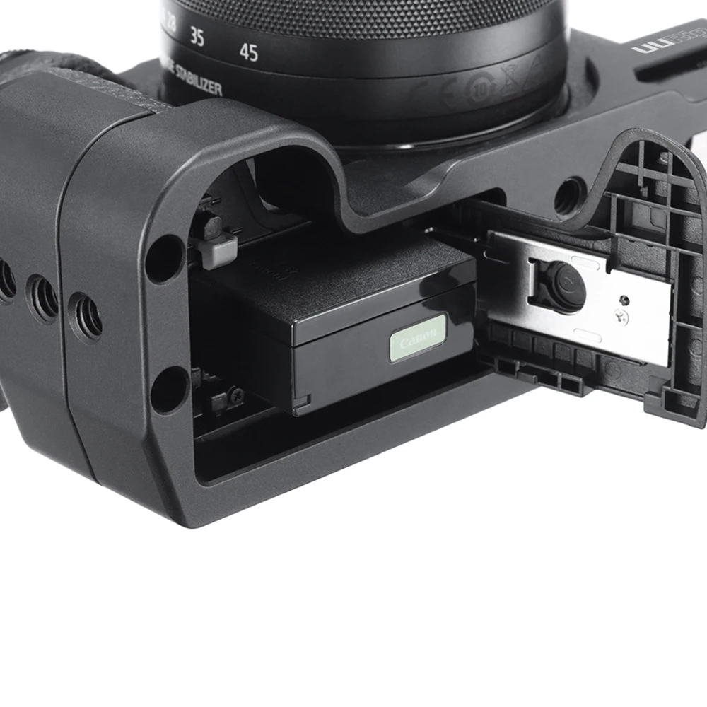 UURig Arca Quick Release L Пластина для Canon M6 Mark II с холодным башмаком 1/4 винт для микрофона