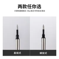 10PCS Set Ballpoint Pen Refill JINHAO Standard Black and Blue Ink Rollerball Pen Refill 0.5MM 0.7MM Office School Accessories 2