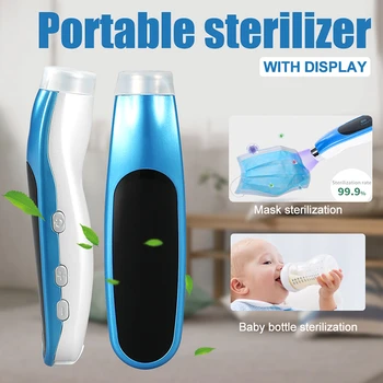 

Portable UV Lights Sterilizing Mini Portable Disinfection for Mask Clothes Toothbrush Kids Handheld Household Esterilizador UV