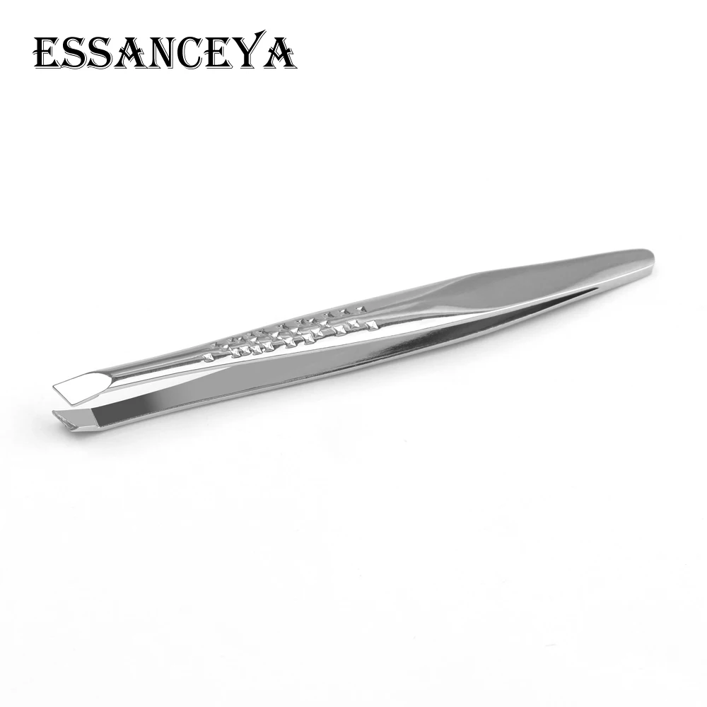 ESSANCEYA 11 шт. кисть для теней для бровей Пинцет для волос Красота Наклонный Съемник кольцо из нержавеющей стали зажимы для бровей Набор кистей для смешивания