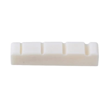 

Bass Bone Nut 4 String Replacement (38 X 6 mm, Unbleached)