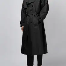 S-6XL, хит, Весенняя Мужская Новая мода, большой размер, индивидуальный заказ, средняя длина, плечо, двубортный пиджак