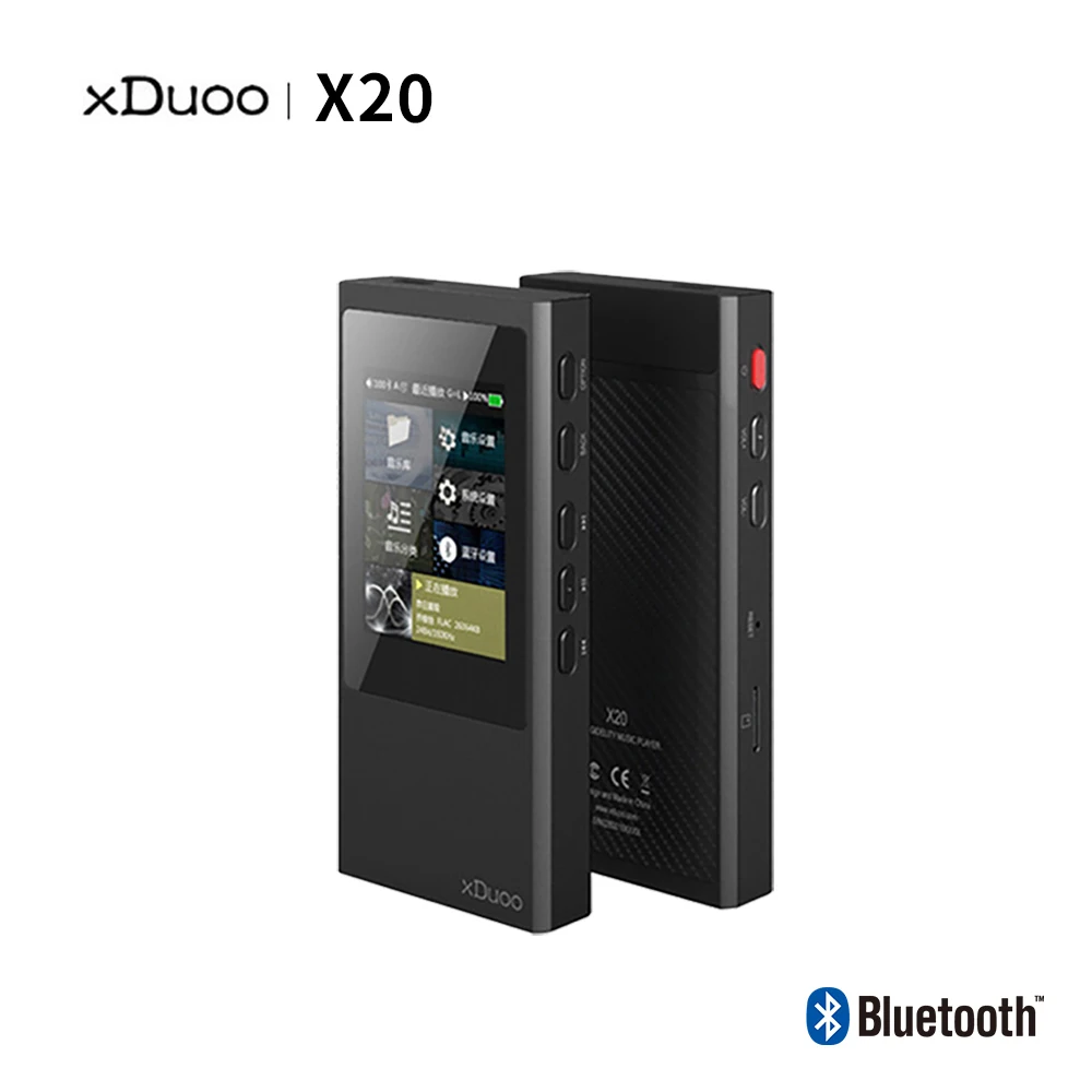 XDuoo X20 сбалансированный воспроизводительный MP3 плеер bluetooth hifi lossless музыкальный mp3