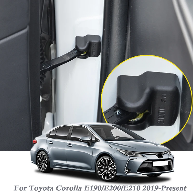 Автомобильный Стайлинг контрольный рычаг двери защитная крышка для Toyota Corolla E190 E200 E210-PresenCar дверной замок Защитная крышка внешняя