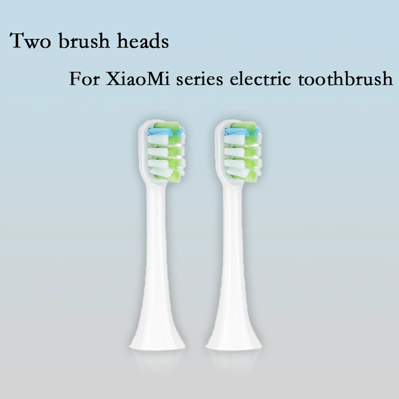 2 white brush heads Сменные насадки для зубных щеток Xiaomi, электрические насадки для зубных щеток SOOCAS SOOCARE X3 Xiaomi Mijia, насадки для зубных щеток 5 - Цвет: 2 white brush heads