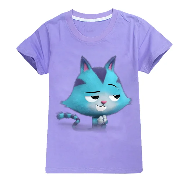 2021 New Gabby Cats T shirt Gabby's Dollhouse Print Cute Cartoon 