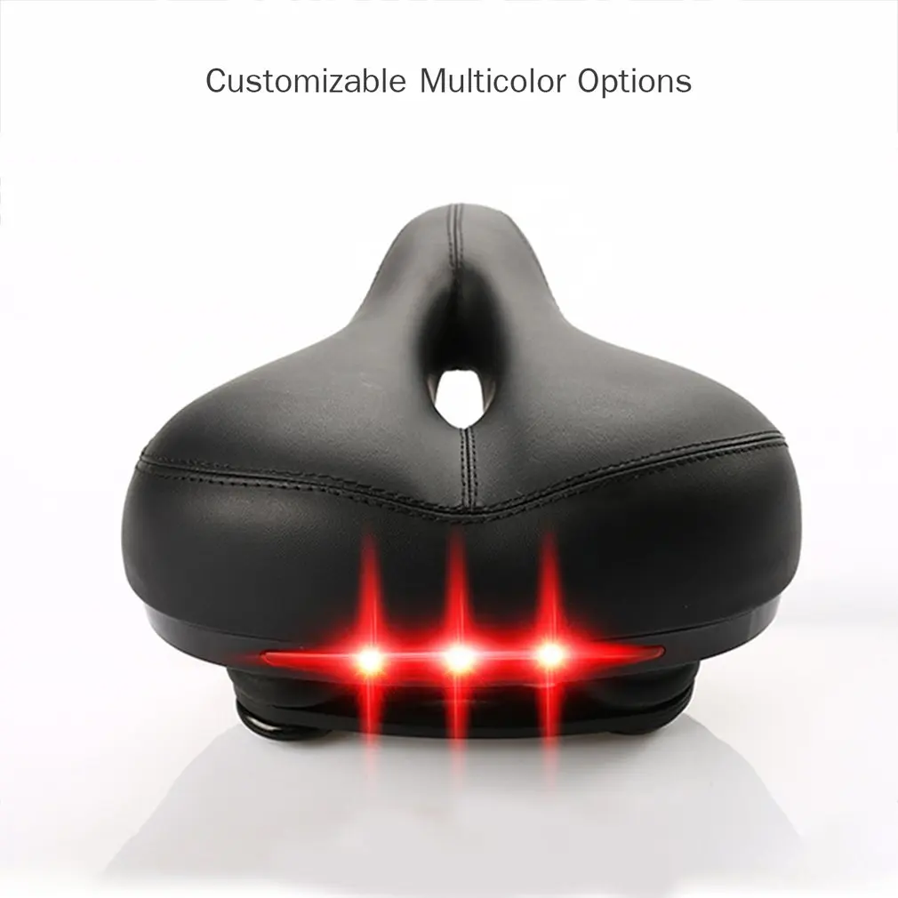 

Bike Seat Comfortable Memory Foam Waterproof Bike Saddle Universal Fit Including Waterproof Protection Cover Installing Tools