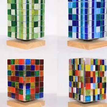 

1X1cm 110 pcs Multi-Color Material Mosaic Tiles For DIY craft Project Craft Supply Accessories Mosaic Tiles Decoration Gift