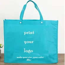 100 шт., Пользовательский логотип сумки нетканые сумки Высокое качество печать логотипа сумки и цвет заводская цена одежды сумки обувь