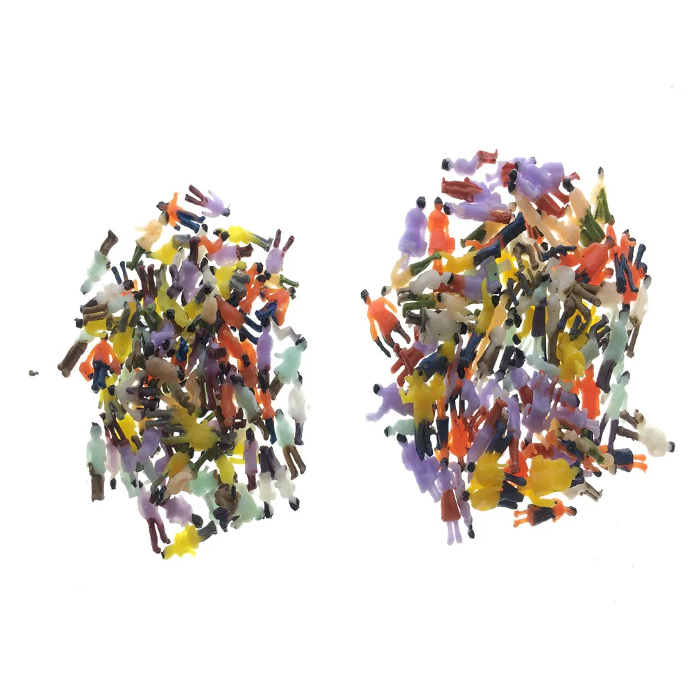 100pcs 1/150 Scale Building Model People Figures Painted Toys For Diorama Miniature Architecture Model Making 200pcs Mannequin - Image 5