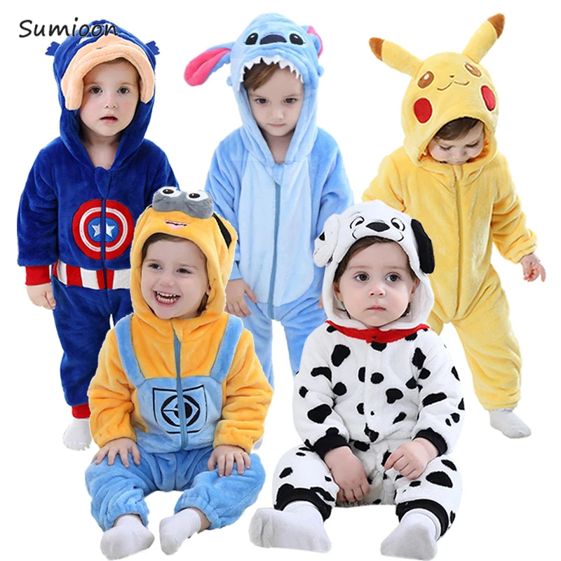 Детский комбинезон; одежда для маленьких девочек; комбинезон для мальчиков; Одежда для новорожденных; зимняя одежда для малышей; пижамы с пандой; Детский костюм