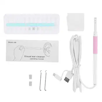 

3 in 1 USB Endoscope IP67 Waterproof Camera for Ear Cleaning Visual Ear Wax Removal Ear Cleaning Tool Ear Spoon Endoscope