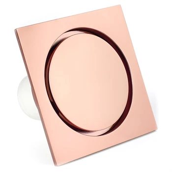 

New New Rose Gold Shower Drain Sink Bathtub Drainer Bathroom Toilet Kitchen Balcony Universal Floor Drain
