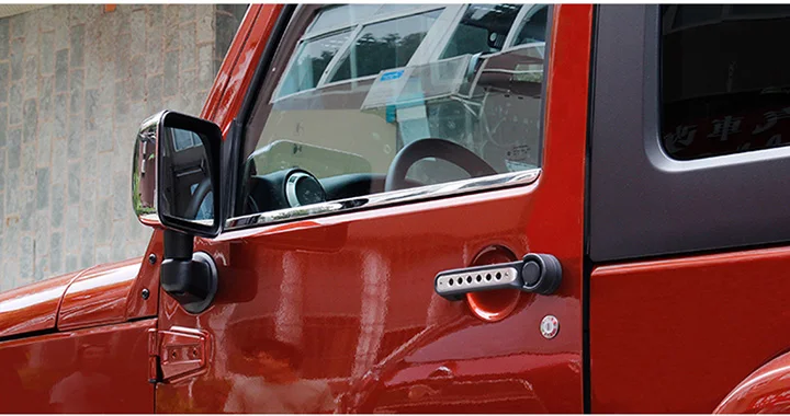Нержавеющая сталь окна автомобиля планки для Jeep Wrangler(JK) 2007- 2009 2010 2011 2012 2013