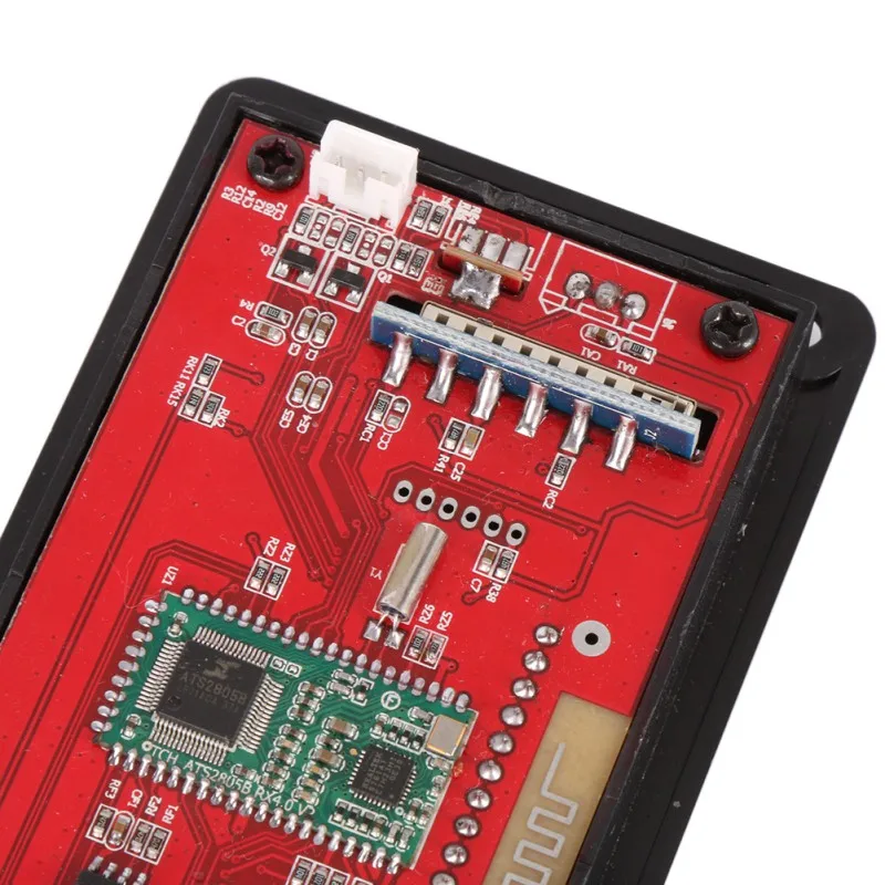 EDAL Bluetooth MP3 Decoding Board Module LED 12V DIY USB/SD/MMC APE FLAC WAV DAE Decoder Record MP3 Player AUX FM Folders Switch