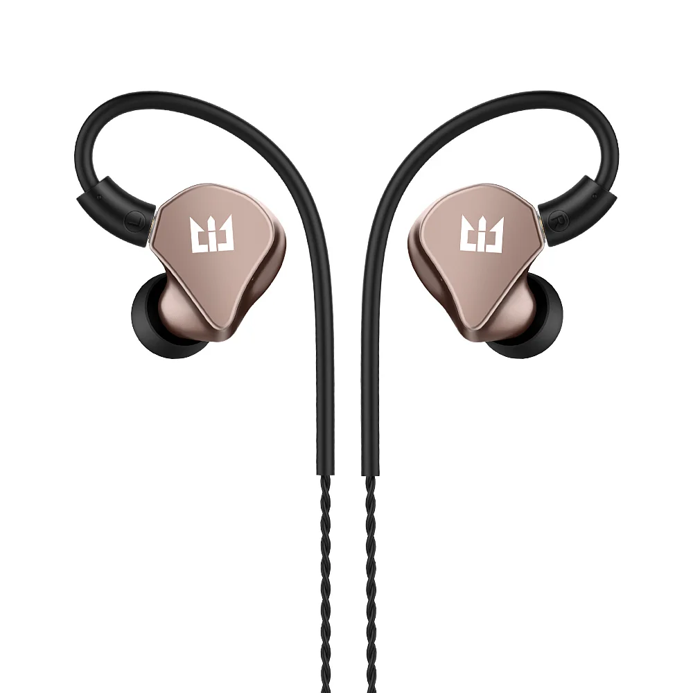 

TRI I4 Hybrid Earphones HIFI Earplug 3.5mm MMCX Earbud Running Sport Technology Aluminum Alloy Shell in Ear Earphone Gaming