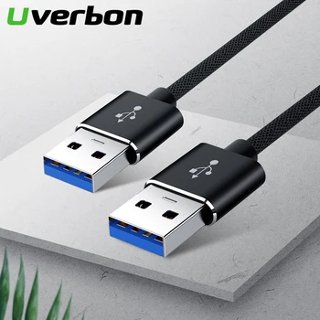 

Dual Type A to Type A Data USB 2.0 Extension Cable 5Gbps Super SpeedSync Cord Cable For Radiator USB 2.0 Data Extension Cable