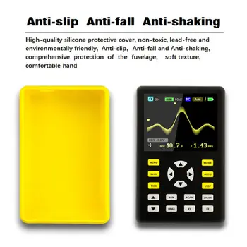 

2.4\" LCD Display Handheld Digital Oscilloscope Kit 100mhz Bandwidth 500MS/s Rate H55A