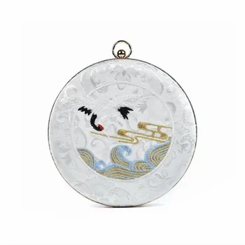 

2020 embroidery evening bags handmade diamond chinese style banquet bags party dinner clutch purse MN1445