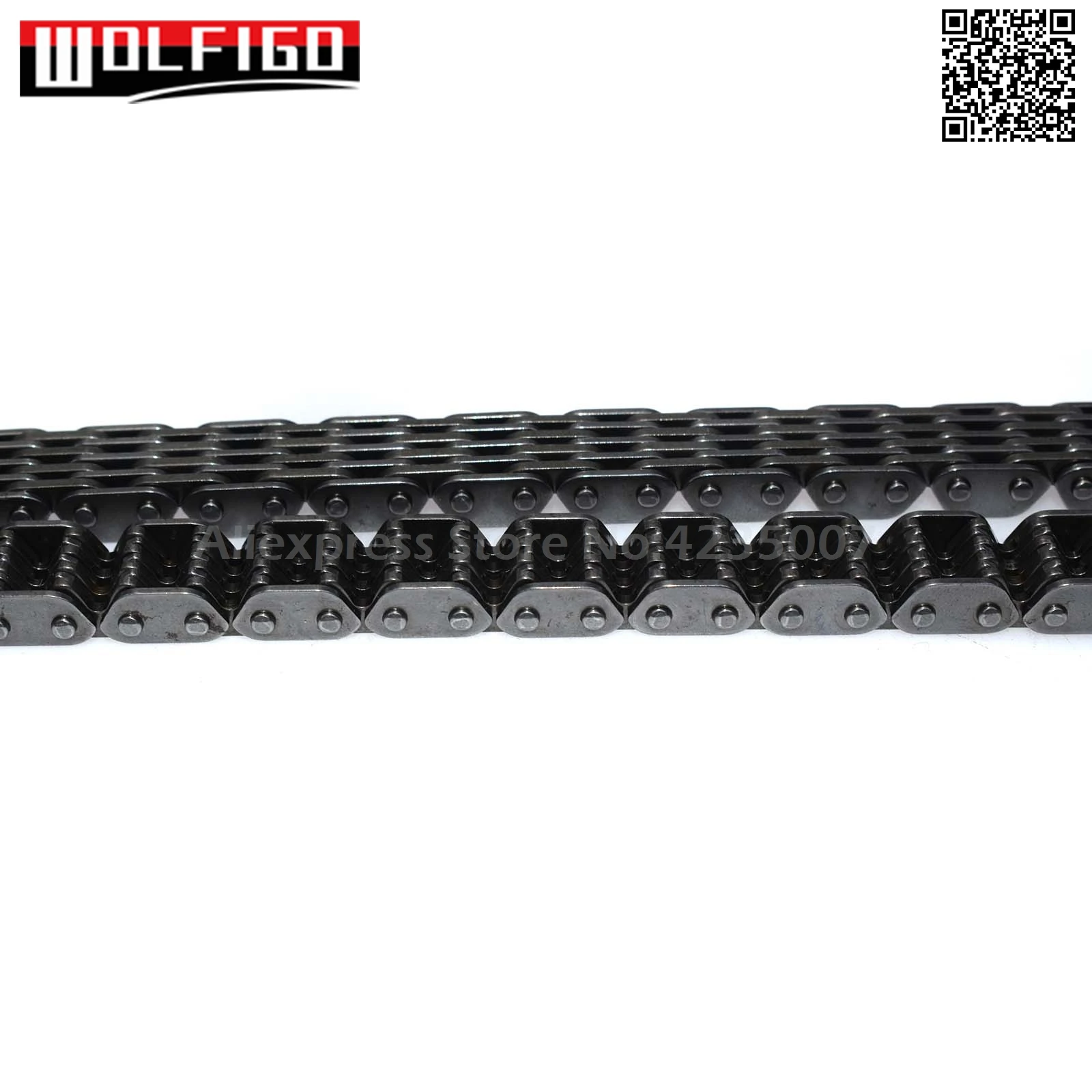 WOLFIGO 06H109158J цепь распределительного вала для VW Jetta Golf Passat AUDI A3 A4 A5 06H109158E, 06H109158M, 06K109158AA, 6K109158F Новинка