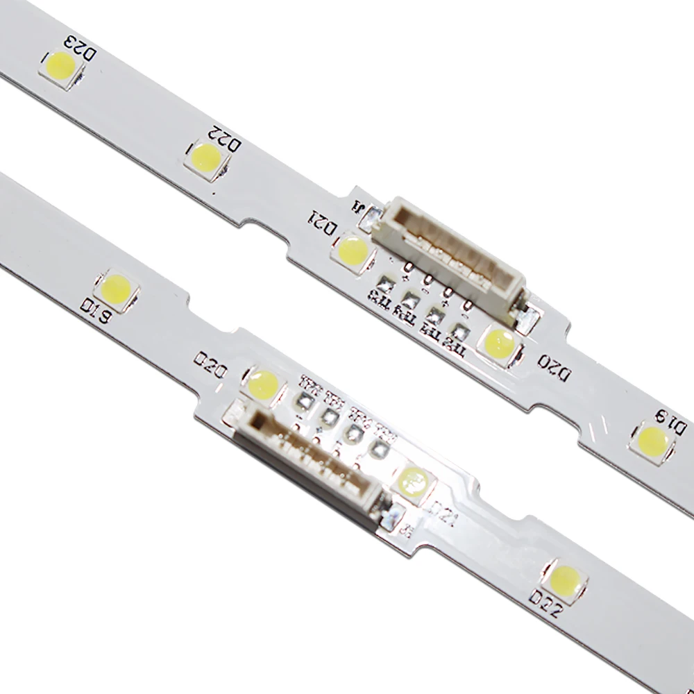 Tira de LED para iluminación trasera (2) para Samsung UE55NU7100 UE55NU7105 UE55NU7172 BN96-45913A 46033A STS550AU9 UE55NU7170 UE55NU7300 UE55NU7400