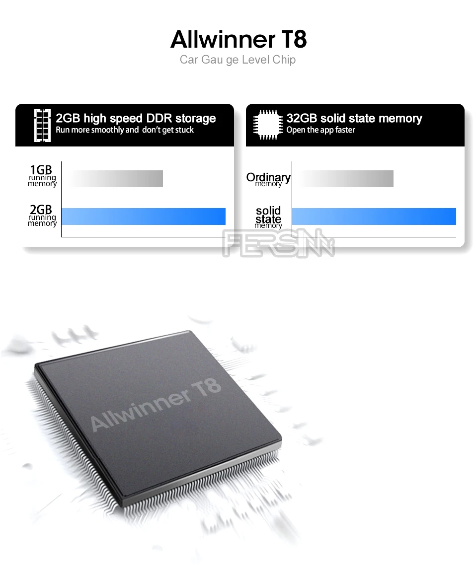 Perfect Fersinny CWD7060 2G android 9.0 car dvd gps navigation radio video player stereo universal 2 din radio car multimedia player gps 3