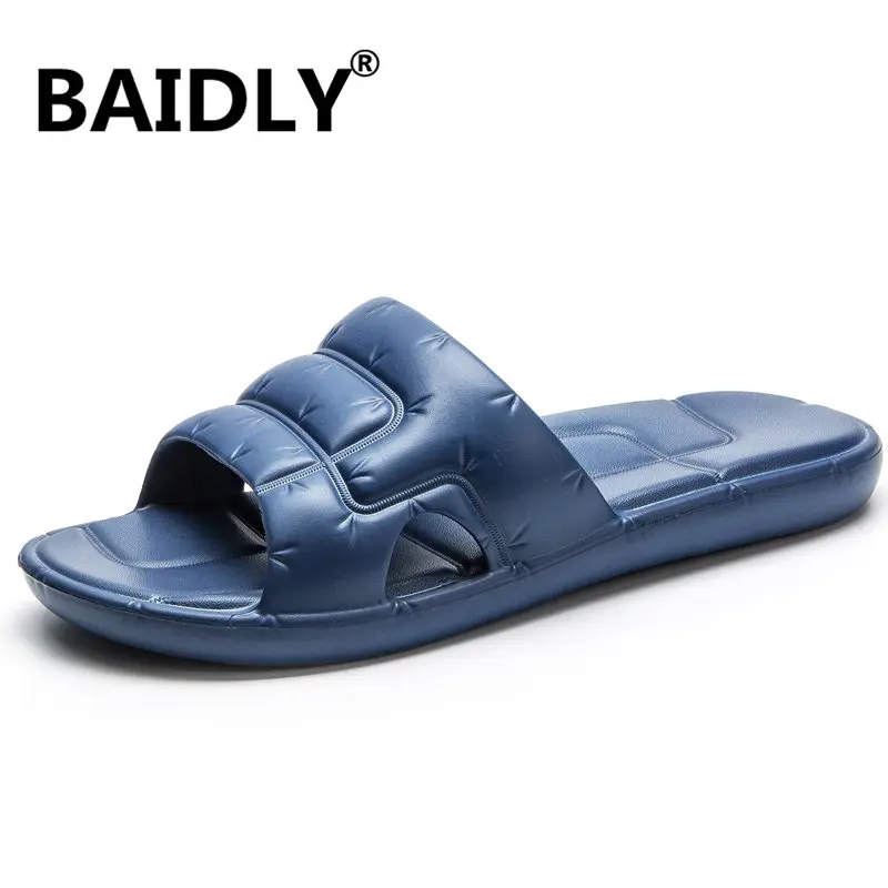 Мужская обувь; однотонные Нескользящие тапочки; мужские шлепанцы; обувь для душа; слипоны; унисекс; сандалии домашние тапки; Chinelo