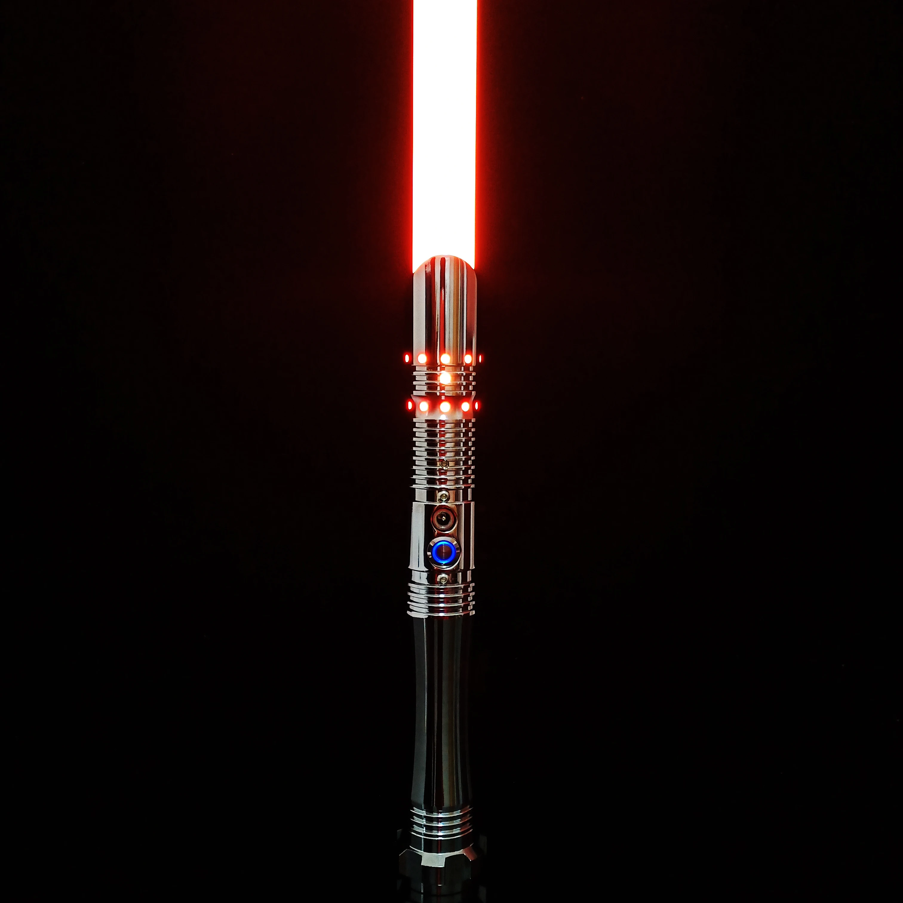

X-TREXSABER RGB Lightsaber LED Sword 6 Sound Fonts Mute Function and Infinite Color Changing Heavy Dueling Halloween Toys