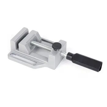 

Mini Multifunctional Working Table Drill Milling Machine Parallel-jaw Vice Drill Bench Clamp Vice Worktable For Woodworking