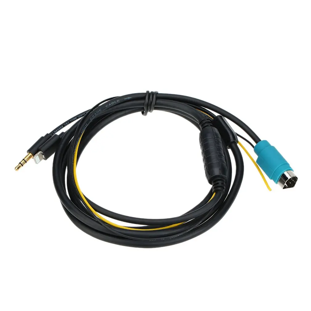 

Portable Car 3.5mm AUX Input Audio Cable With KCE-236B Charge Interface For iPhone 5 / 5S / 5C / 6 / 6 Plus