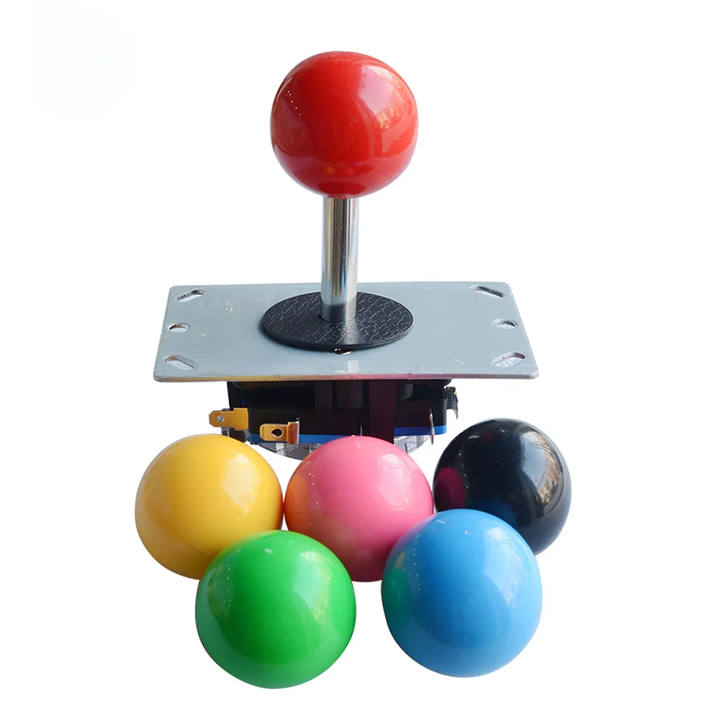Classic 4//8 way Arcade Game Joystick Ball Joy Stick Red Ball Replacement  UP