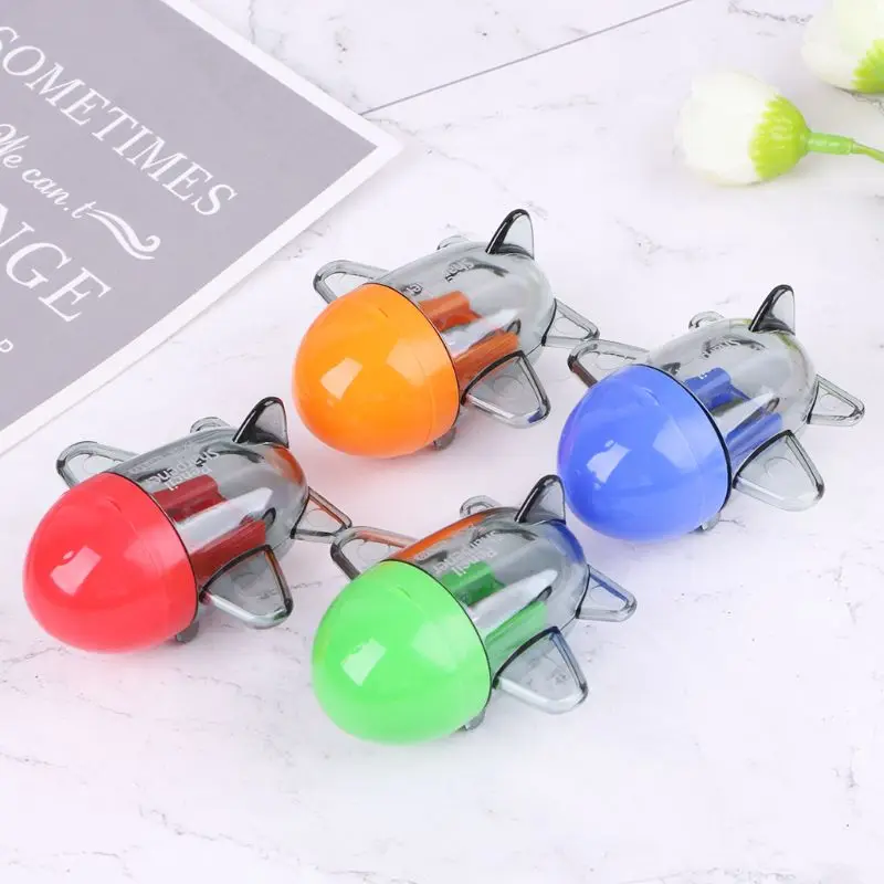 Aircraft Airplane Shape Mechanical Pencil Sharpener Stationery Office School New