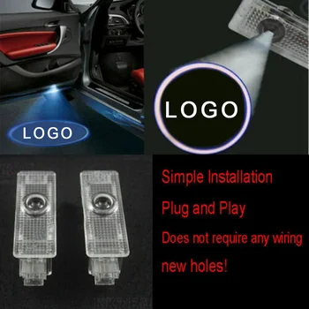 

12V 2PCS LED Courtesy Welcome Projector Logo Shadow Car Door Light Lamp For BMW Brand New And High Quality