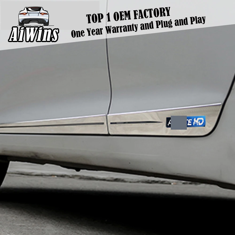 Aiwins подходит для hyundai Elantra/Avante 2011- Боковая дверь корпус отделка литые накладки Защитная оклейка автомобилей