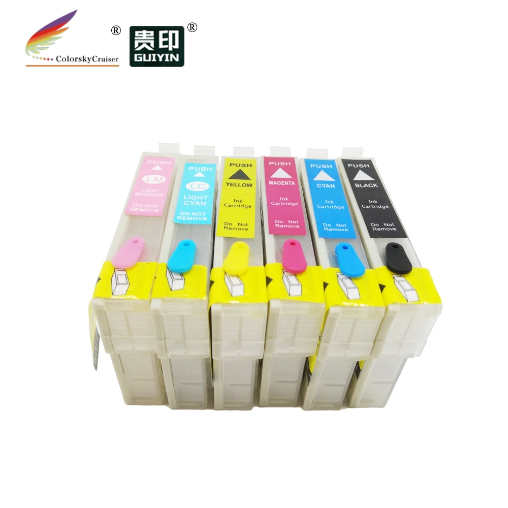 (RCE IC6CL50) Заправляемый картридж с чернилами для Epson IC6CL50|ink cartridge|ink cartridge for epsoncartridge