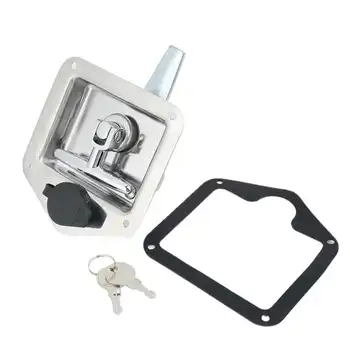 

car tools Auto Fastener Clip Stainless Steel T-Handle Trailer Door Accessory with Mounting Holes 6202-T-M araba aksesuar