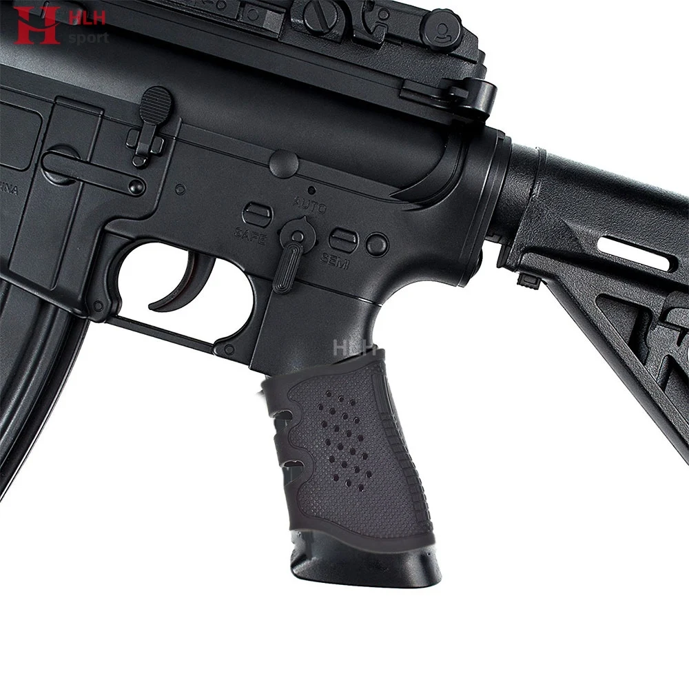 Тактическая рукоятка резиновые перчатки пистолет Крышка Ствольной Коробки для винтовки спорта на открытом воздухе инспекции кобура для охоты Glock 17 AR15 M4 AK-47 SIG Sauer P09