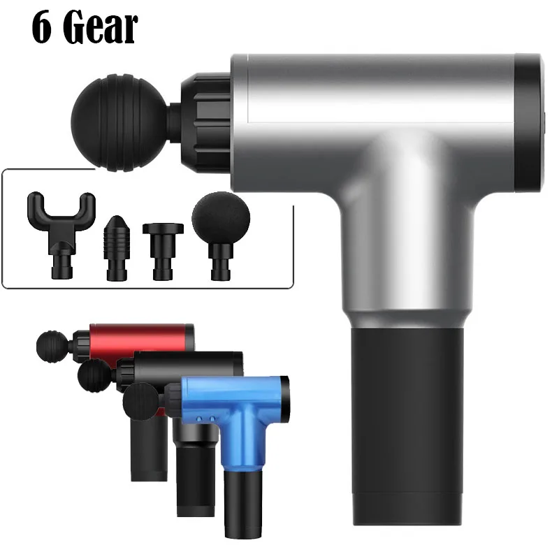 Deep Tissue Muscle Massage Gun Body Shoulder Back Neck Massager Exercising Athletes Relaxation Slimming Shaping Fascia Gun