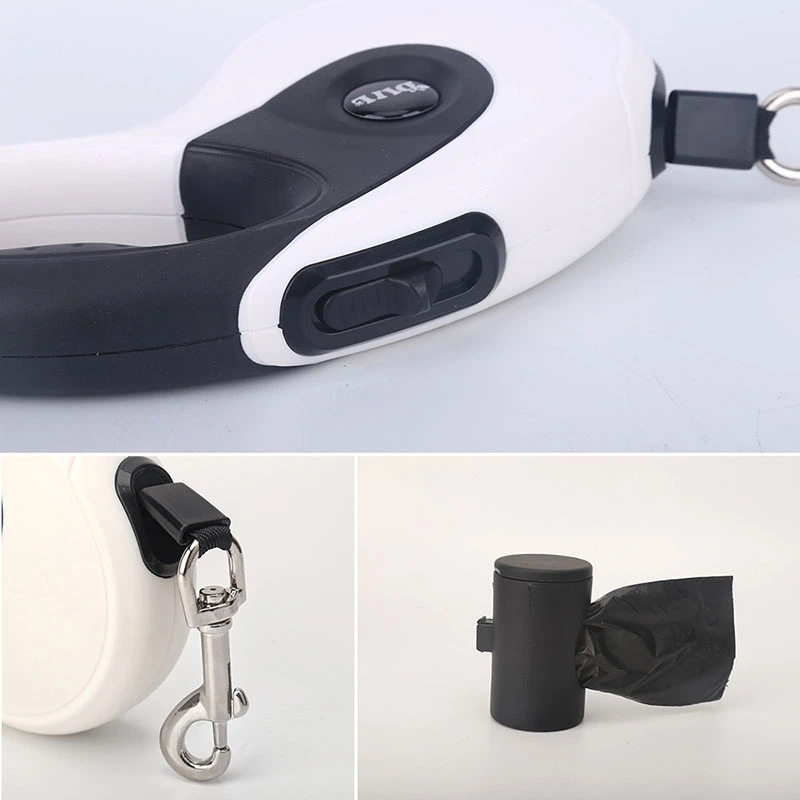 Ceny 5M Premium trwała ruletka dla dużego psa smycz dla zwierząt automatycznie zwijana smycz dla średnio duży pies Walking rozwijana smycz