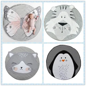 

Animal Climbing Carpet Baby Play Mats Newborn Infant Soft Sleeping Cotton Mat Crawling Blanket Round Carpet Rug Toys Mat