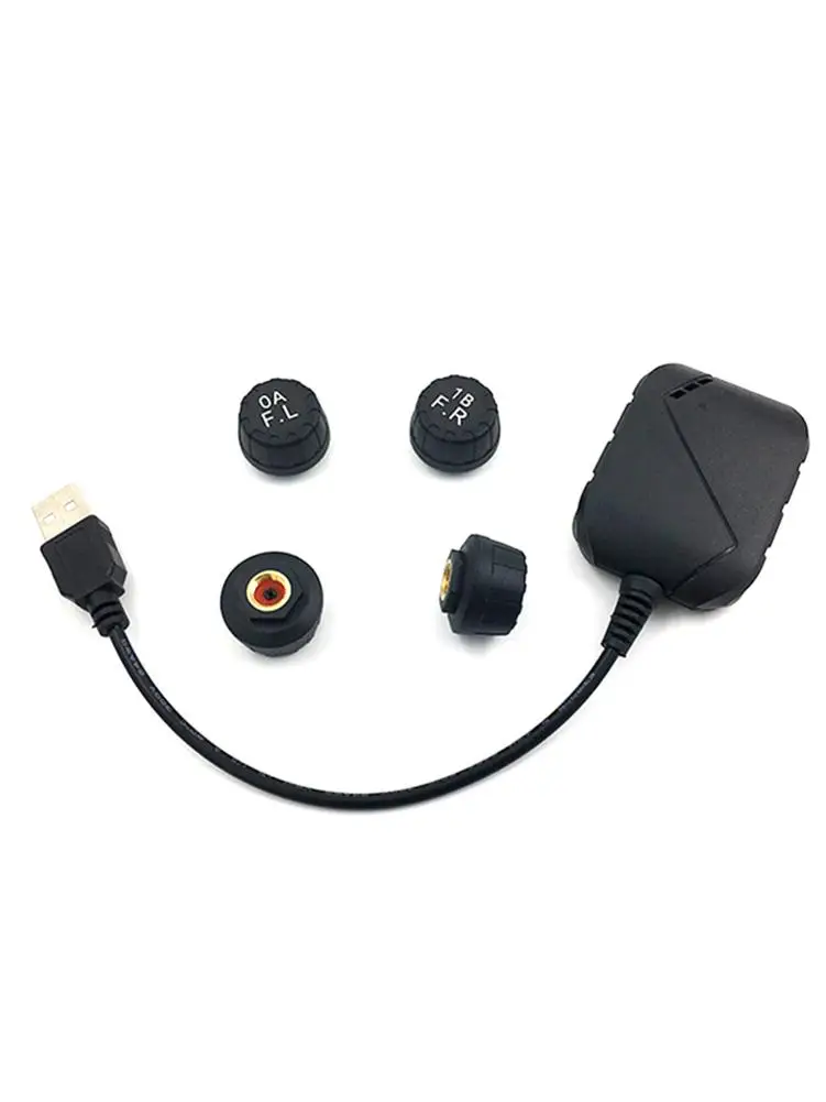 USB система мониторинга давления в шинах TPMS2 внешний датчик низкая/высокая температура сигнализация для Android навигации