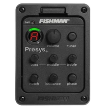 Fishman 201 эквалайзер, эквалайзер, акустика Piezo pick Up, гитарный тюнер Fishman 201, черный цвет, аксессуары для гитары, Новинка