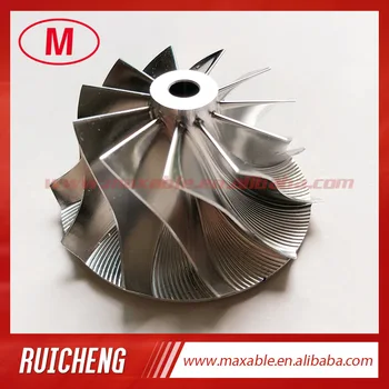 

TD04 36.80/49.00mm 11+0 blades high performance turbocharger milling/aluminum 2618/billet compressor wheel