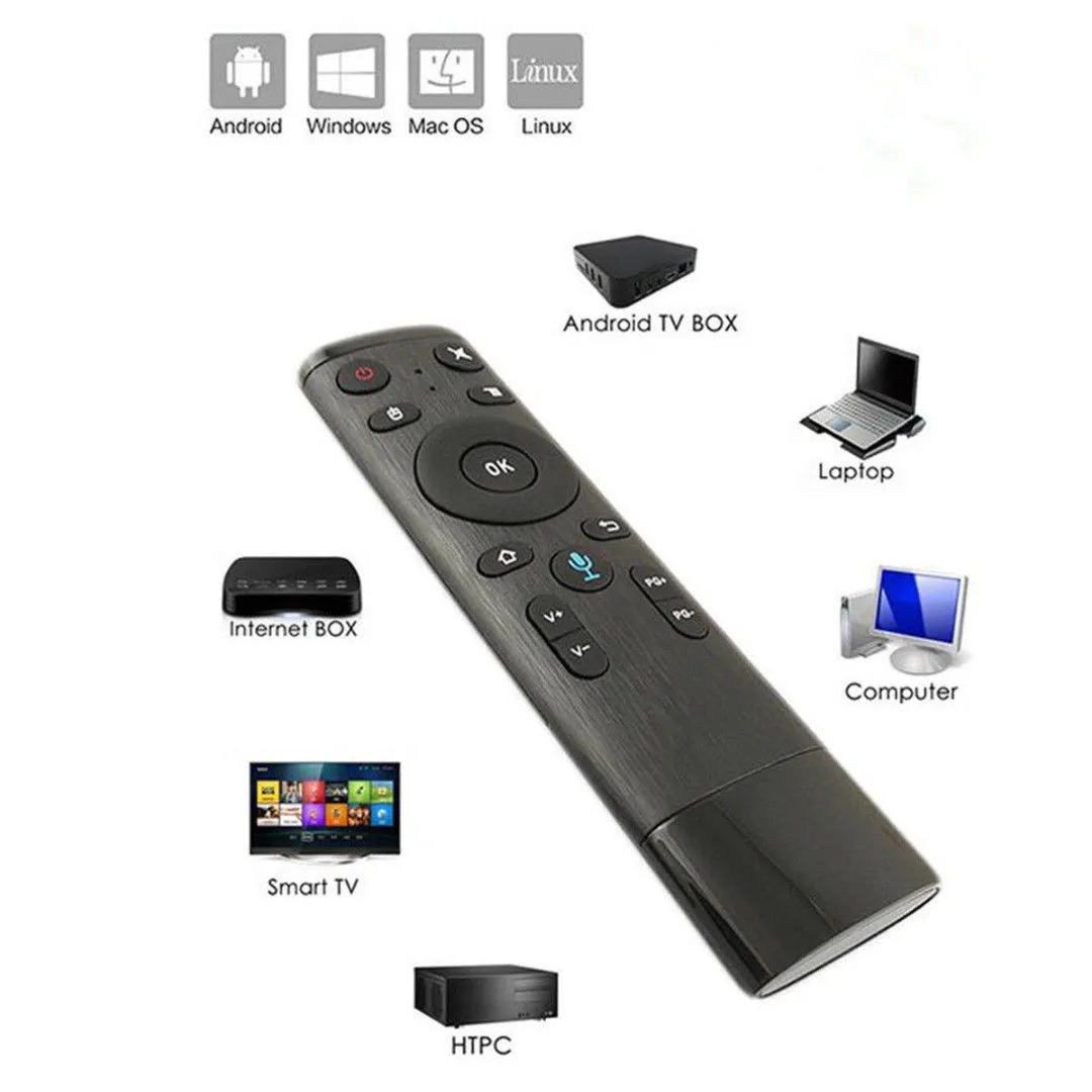 Q5 Air mouse Bluetooth голосовой пульт дистанционного управления для Smart tv Android Box IP tv беспроводной 2,4 ГГц голосовой пульт дистанционного управления