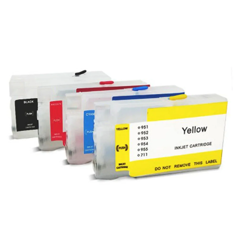 Recarga do Cartucho de Tinta sem Chip para hp 952 953 954 955 Jato Office 7730 7740 8210 8710 8715 8720 8725 8728 8730 8740 Printer - Imagem 3