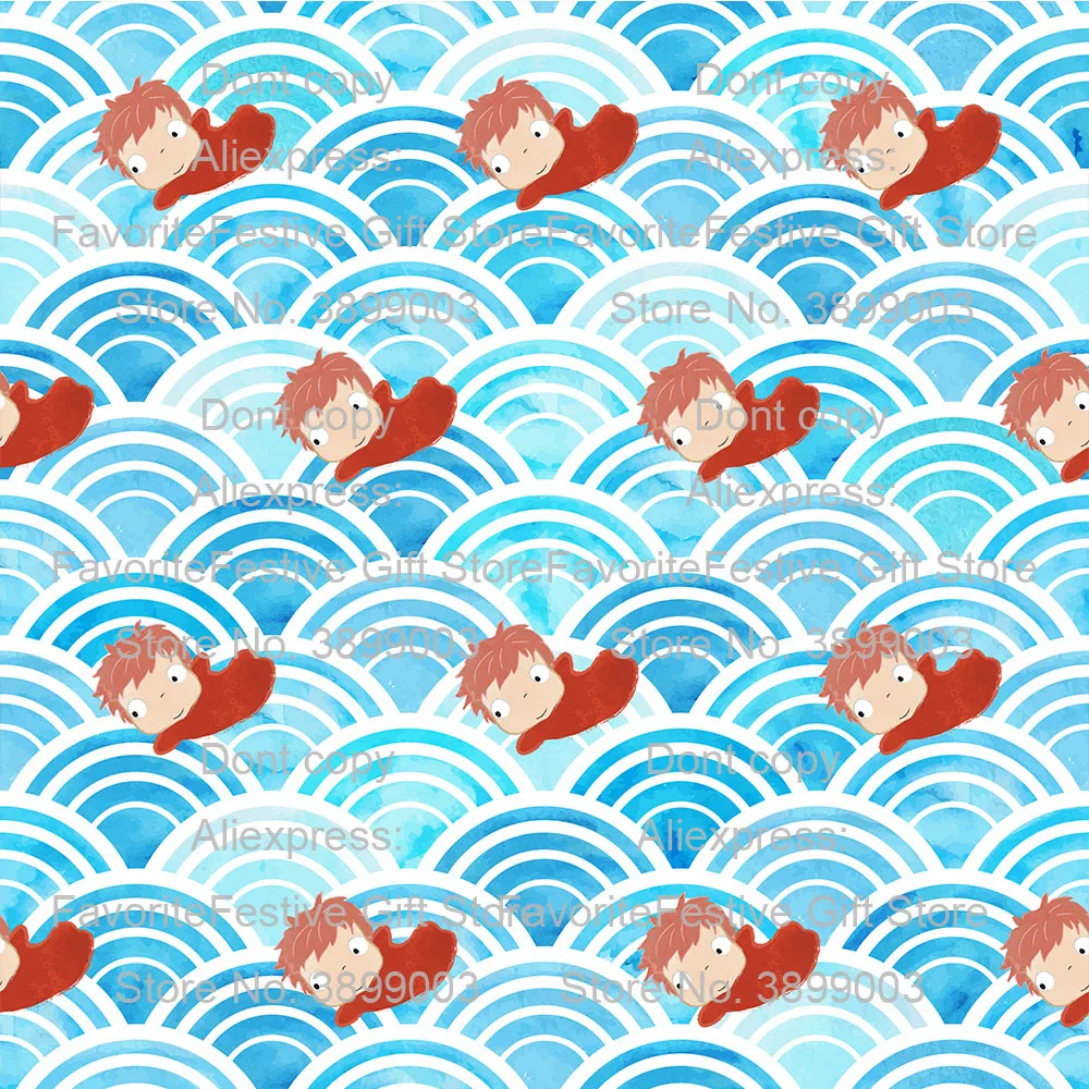 Аниме-студия Ponyo ghiвеликолепные материалы ручной работы для творчества и