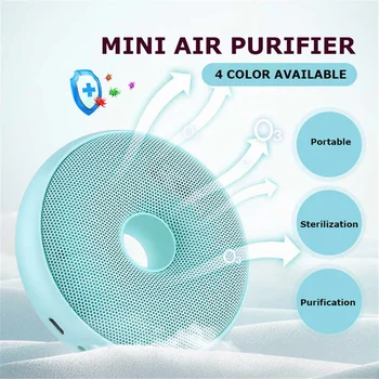 

Necklace Radiation Ozone-Machine Deodorizer home car Air Purifier Ozone Generator Ionizer Clean Industrial Grade Odor Remover