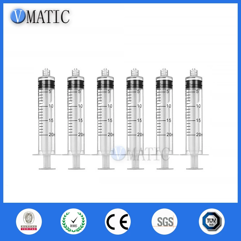 20 мл/20cc Luer Lock Дозирующий клей пластиковый ручной шприц